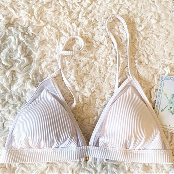 NWT High Waist White Bikini - Picture 3 of 5